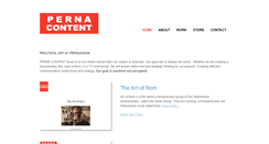 Desktop Screenshot of pernacontent.com